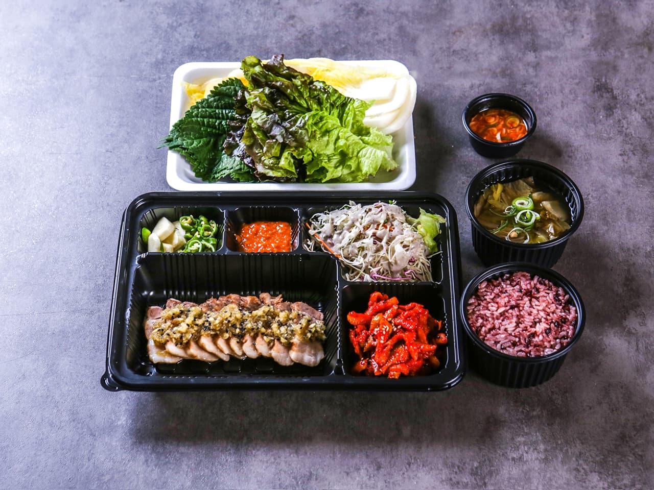 보쌈정식